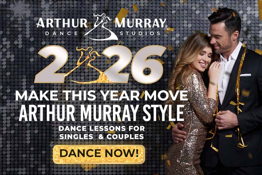Arthur Murray Dance Studios New Year 2026 Offering Ballroom Dance Lessons for Singles and Couples